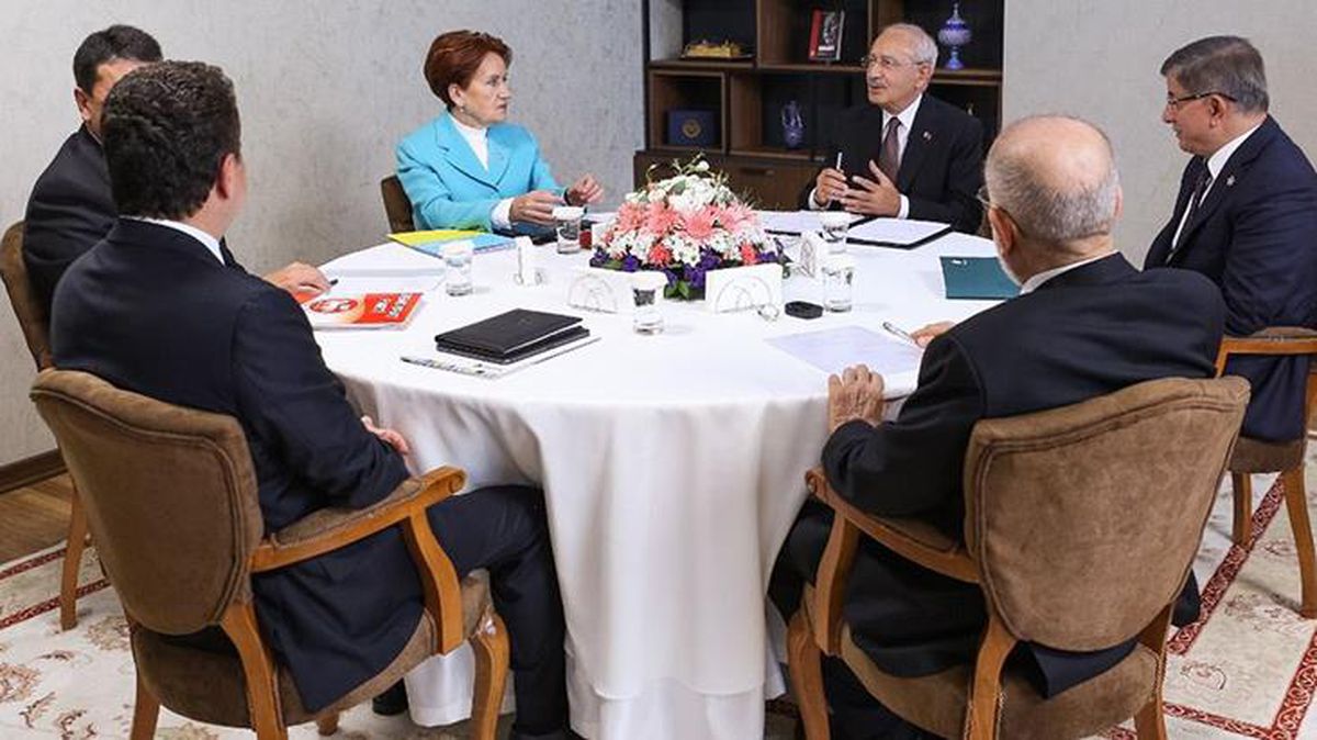 İlk turun son toplantısında bir araya gelen 6'lı masadan açıklama: Ortak adayımız 'Herkesin Cumhurbaşkanı' olacak