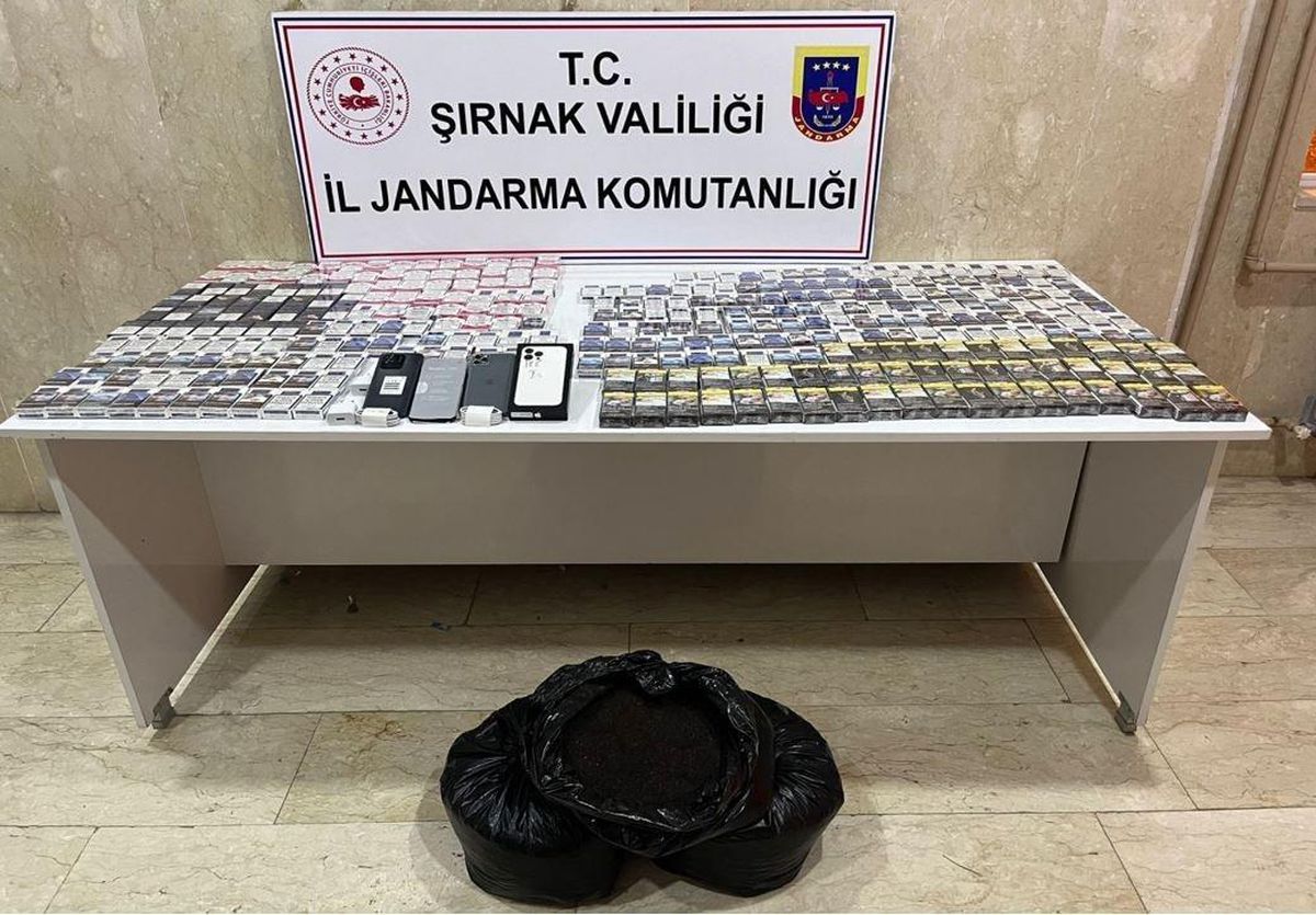 Son dakika haberleri | Şırnak'ta 471 bin lira değerinde kaçak ürün ele geçirildi: 37 gözaltı
