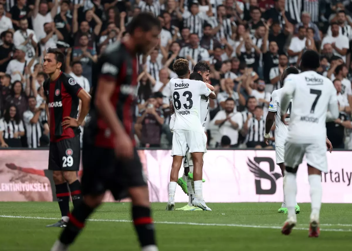 Beşiktaş farklı galibiyetle 3 puan aldı