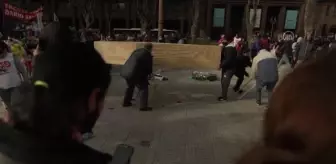 BUENOS AİRES - Arjantin'in başkenti Buenos Aires'te protesto