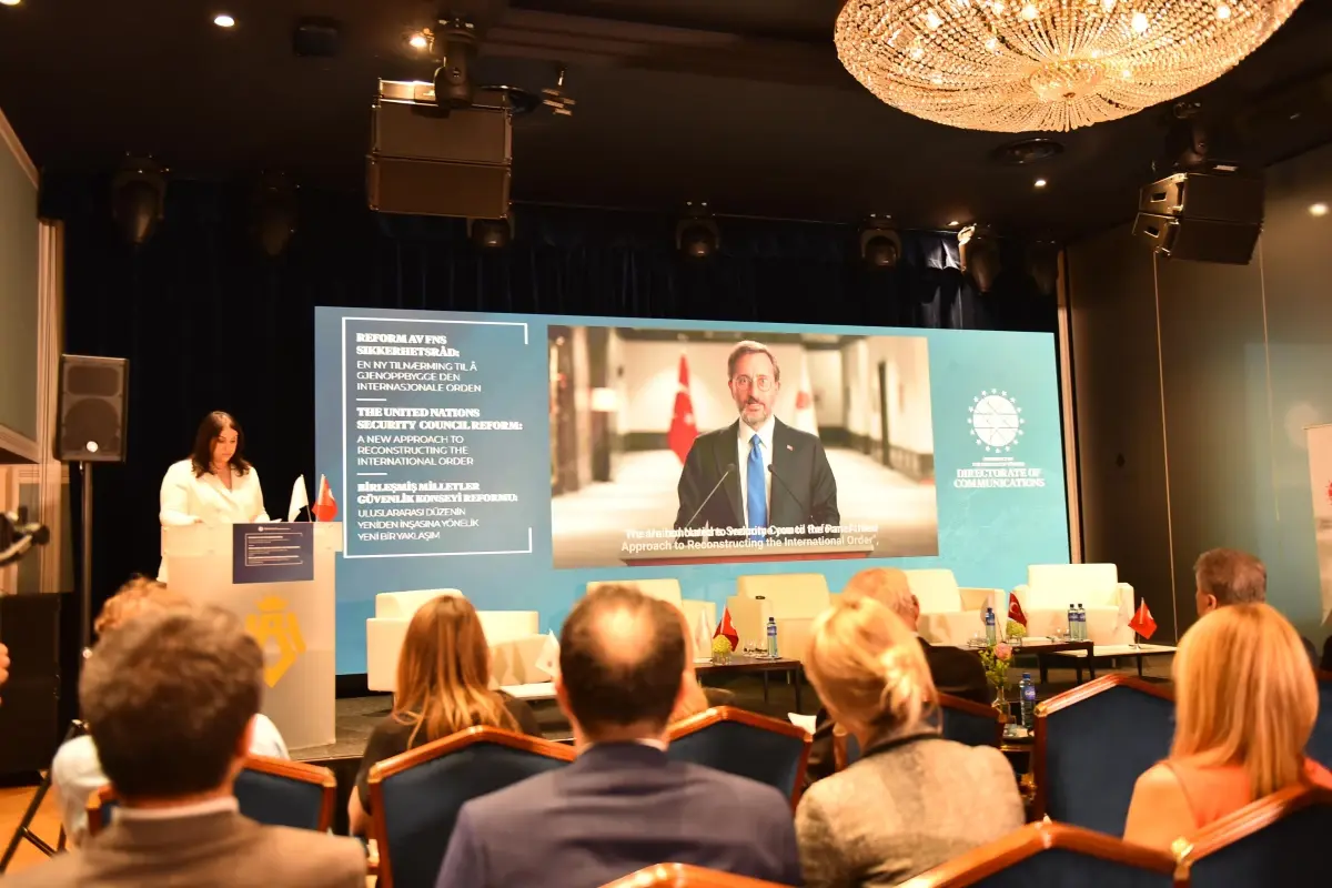 Cumhurbaşkanlığı İletişim Başkanlığı, Oslo'da 'BM Güvenlik Konseyi Reformu' paneli düzenledi
