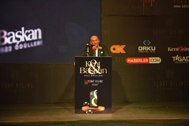 Kent ve Başkan Ödülleri Kayseri'de sahiplerini buldu