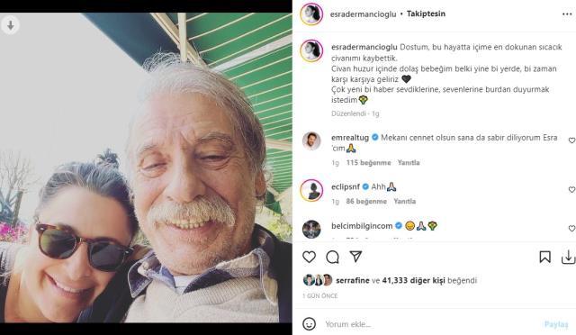 Oyuncu Civan Canova, yarın son yolculuğuna uğurlanacak