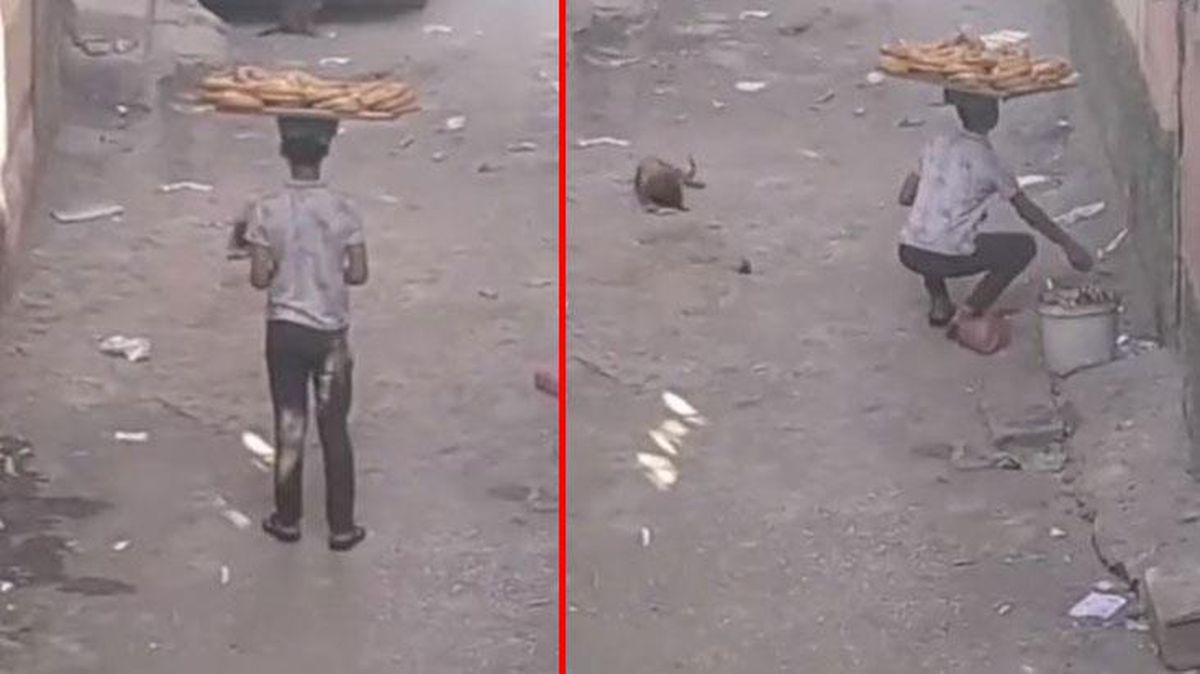 Simitçi çocuğun hareketi Türkiye'yi hüngür hüngür ağlattı! Merhamet böyle bir şey