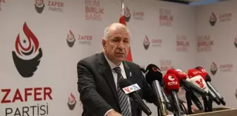 Zafer Partisi Genel Başkanı Özdağ, basın toplantısı düzenledi
