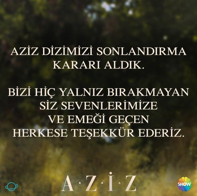 Aziz final mi, bitiyor mu? Aziz neden final yapıyor? Aziz dizisi sezon finalinde neler olacak? Aziz yeni sezon ne zaman? Aziz final mi, bitiyor mu? Aziz neden final yapıyor? Aziz dizisi sezon finalinde neler olacak? Aziz yeni sezon ne zaman?