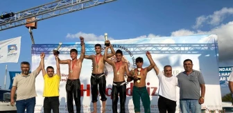 Bursa haberleri: Bursa Büyükşehir Belediyesporlu güreşçilerden 2 organizasyonda 9 madalya