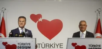 DSP Genel Başkanı Aksakal, TDP Genel Başkanı Sarıgül ile bir araya geldi