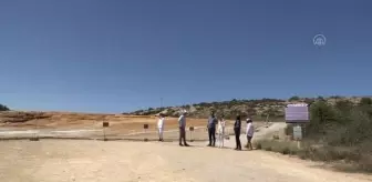 İran'ın renkli traverten terasları 'Badab Surt'