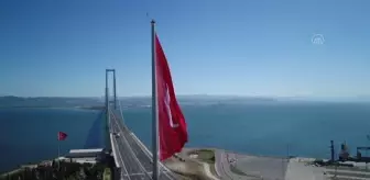 Bursa haber: Osmangazi Köprüsü ihtişamıyla hayran bırakıyor