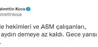 Aydın haber: Bakan Koca:  Gözümüz aydın demeye az kaldı