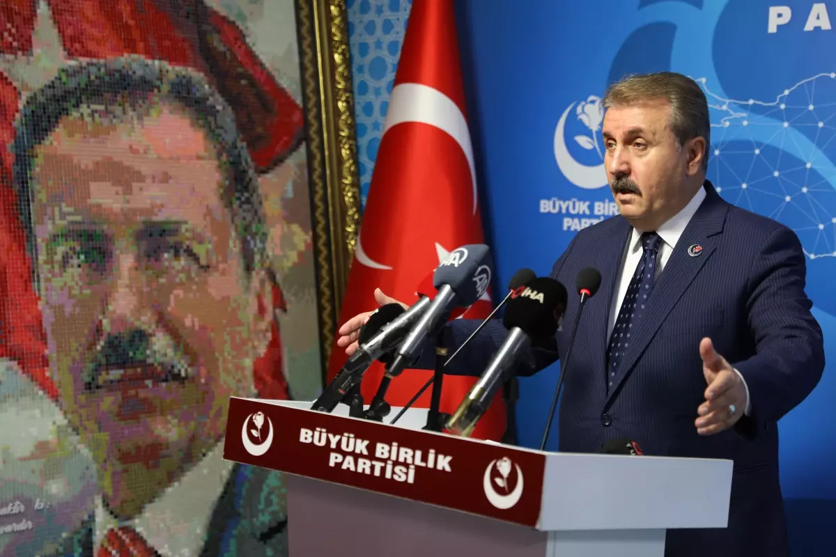BBP Genel Başkanı Destici'den Türkiye'nin Suriye konusunda attığı adımlara destek
