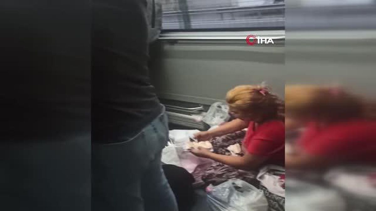 Dilenerek topladılar, metrobüste oturup teker teker saydılar