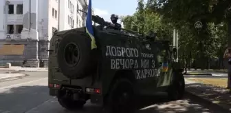 Son dakika haberi | Ele geçirilen Rus zırhlı aracı 'Tiger' Ukrayna polisi tarafından kullanılıyor