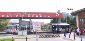 İSTANBUL-KÜÇÜKÇEKMECE'DE KAHVALTI SALONUNDA ÖLDÜRÜLENLERİN CENAZELERİ ADLİ TIP KURUMU'NDAN ALINDI