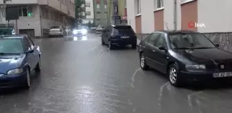 Kütahya haberi! Kütahya'da sağanak yağış sürücülere zor anlar yaşattı