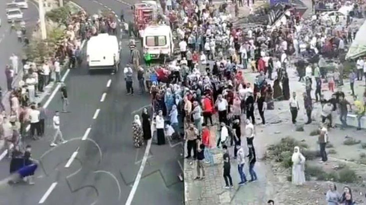 Mardin'de tırın kalabalığın arasına daldığı ve 20 kişinin can verdiği kazanın yeni görüntüleri ortaya çıktı