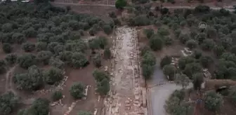 Nysa Antik Kenti'nde 2 yazıt daha bulundu