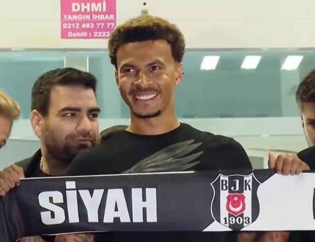 Beşiktaş'ın yeni transferi Dele Alli, İstanbul'da! Havalimanında ikonik hareketini yaptı