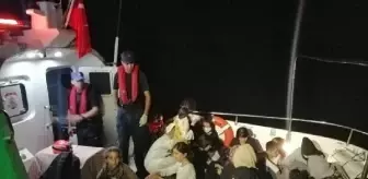 Muğla haberi! Datça açıklarında, 75 kaçak göçmen kurtarıldı (2)