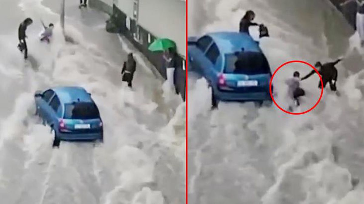 İstanbul'da sulara kapılan bir çocuk son anda kurtarıldı