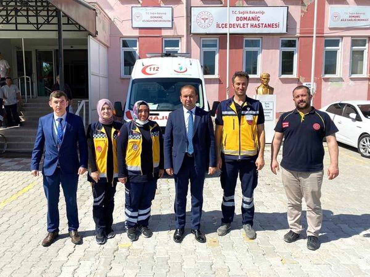 Kütahya yerel haberi | İl Sağlık Müdürü Şenkul'un Domaniç ziyaretleri