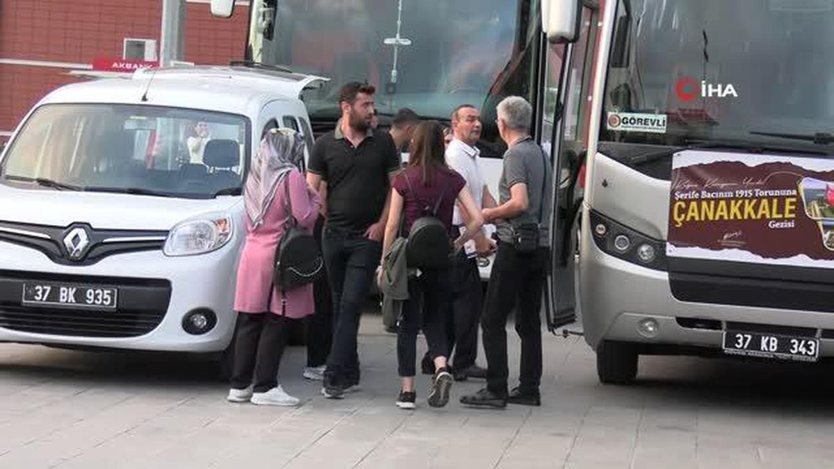 Kastamonu haberleri: Kastamonulu gençler, Çanakkale destanının yazıldığı toprakları geziyor