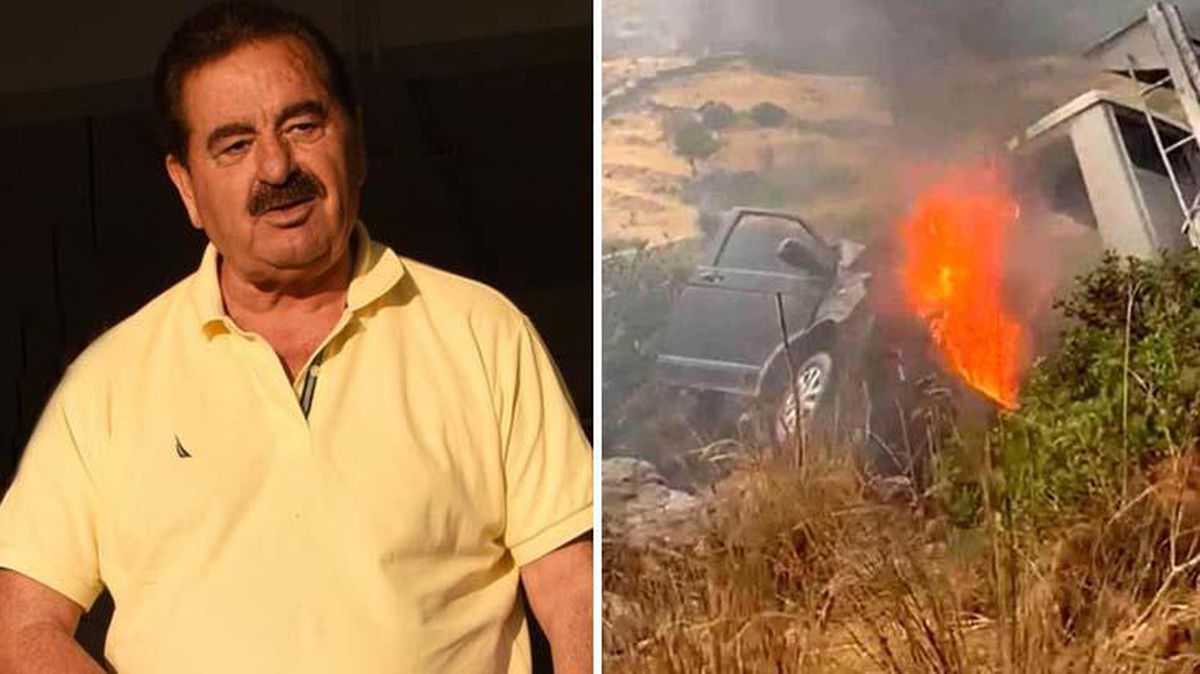 Kaza geçiren İbrahim Tatlıses'i yanmaktan vatandaşlar kurtardı