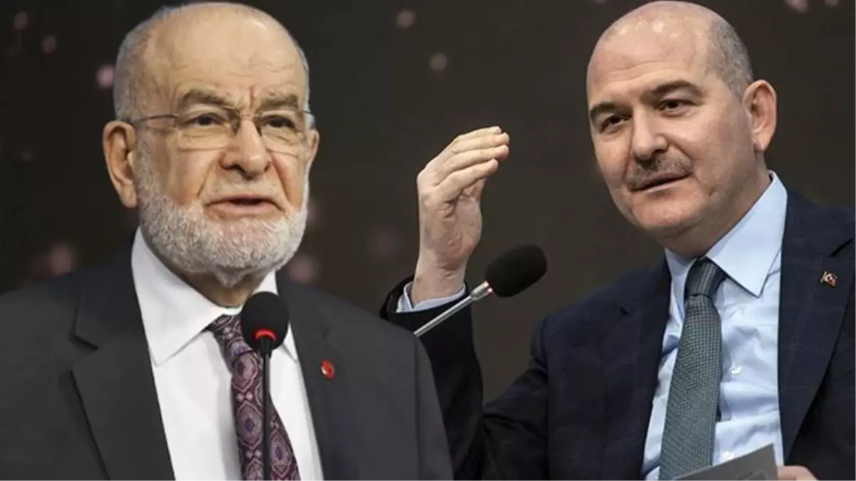 Soylu'nun 6'lı masaya yönelik sözlerine, Temel Karamollaoğlu'ndan sert tepki: Bu iddialar insanın şeref ve haysiyetiyle bağdaşmaz