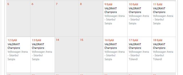 Valorant Champions İstanbul final biletleri dakikalar içerisinde tükendi