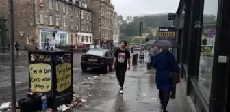 EDİNBURGH - İskoçya'da grev nedeniyle sokaklarda biriken çöp yığınları endişe uyandırıyor (2)