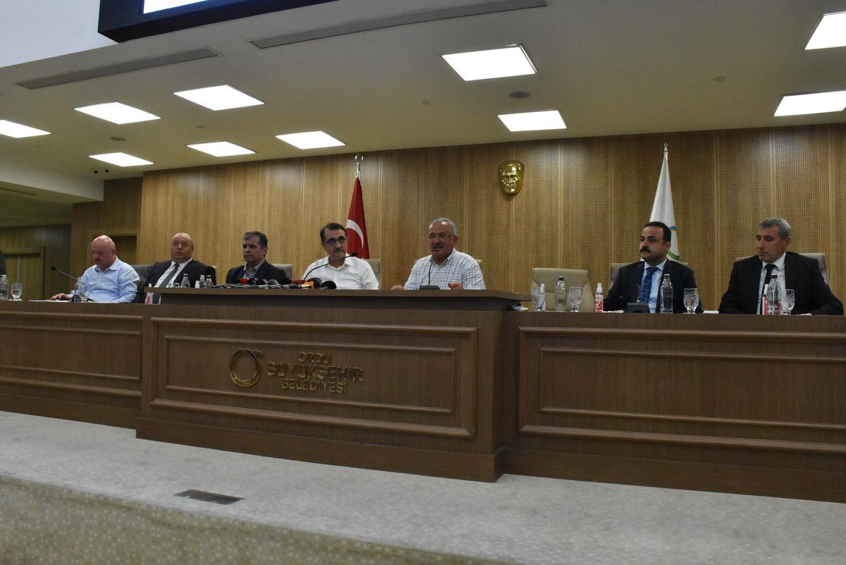 Ordu gündem haberleri: Dönmez: 'Ordu'da ve Ünye'de birer kuyu planlıyoruz keşif amaçlı. Bunu da programa aldık'