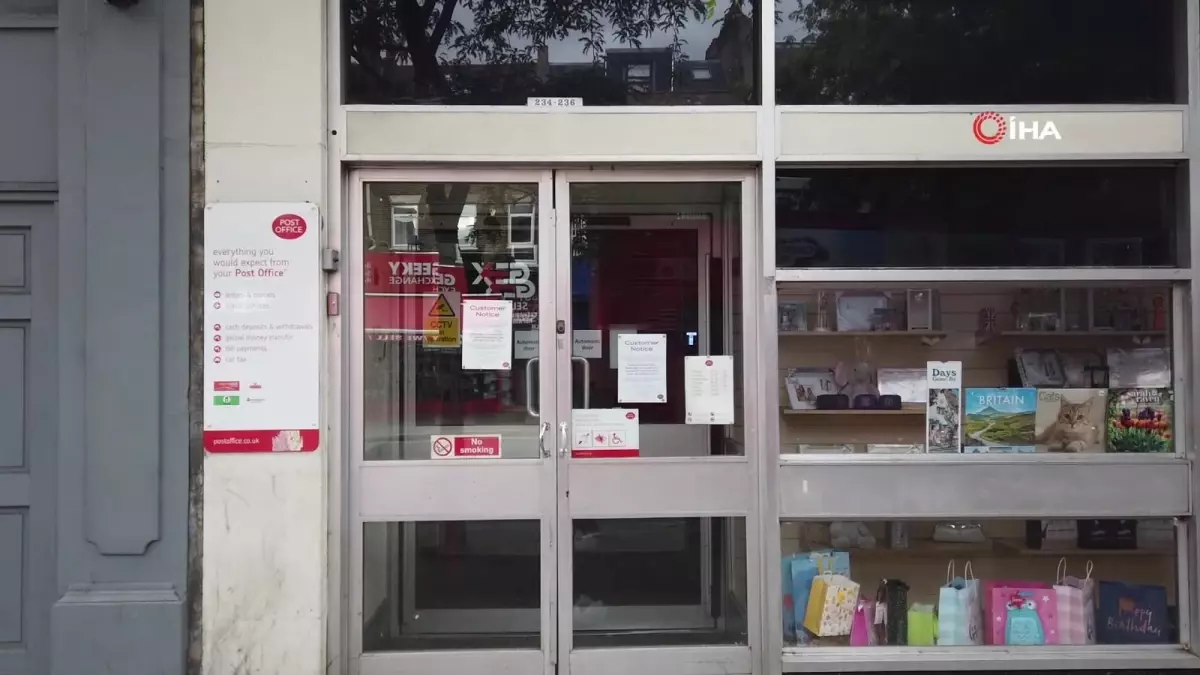 İngiltere'de 115 bin postane çalışanından iş bırakma eylemi