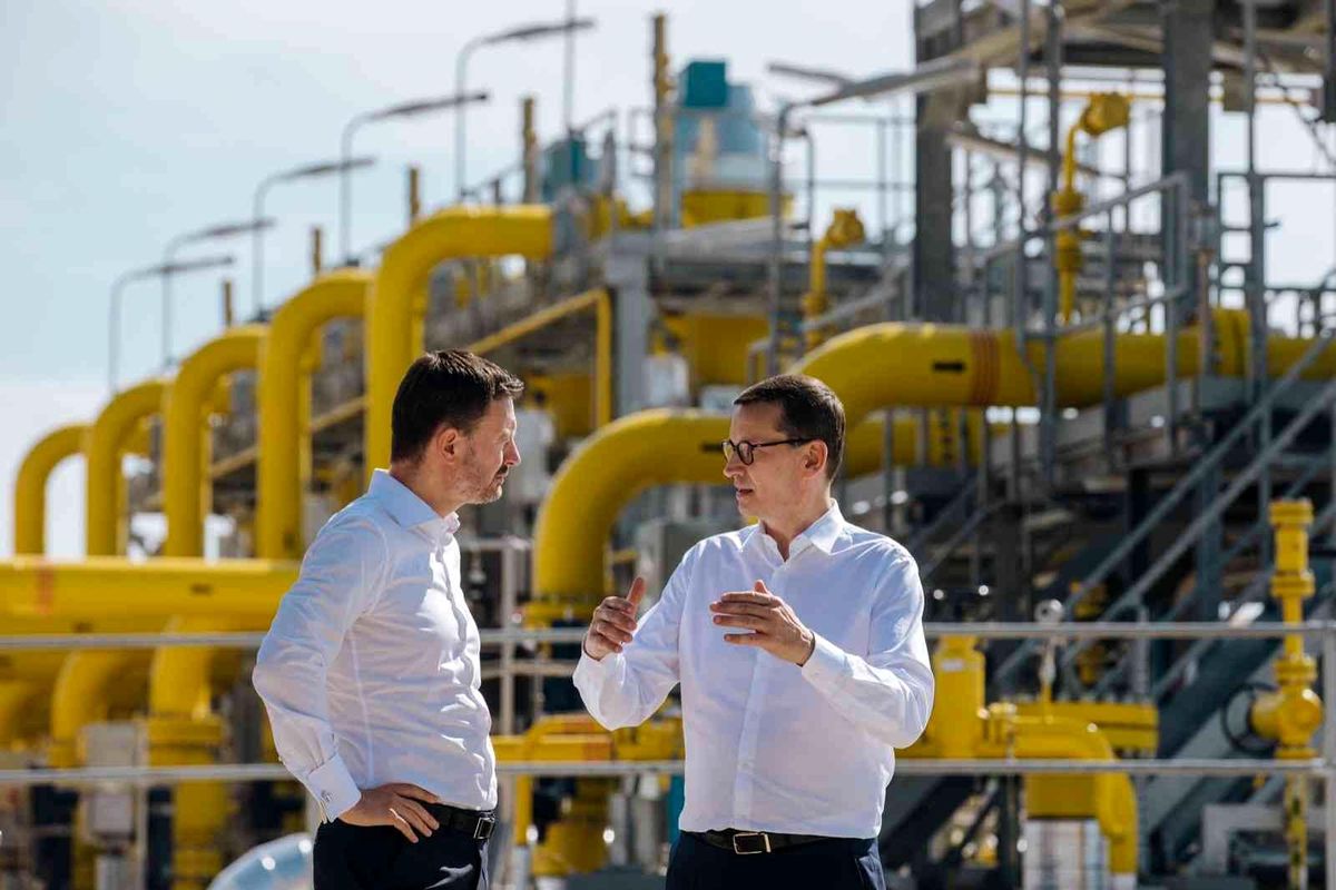 Polonya Başbakanı Morawiecki: 'Bu bir barış boru hattı'