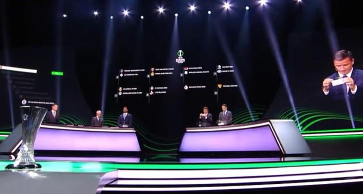 UEFA Konferans Ligi kura çekimi CANLI İzle HD! Avrupa Konferans Ligi kura çekimi canlı yayın izle!