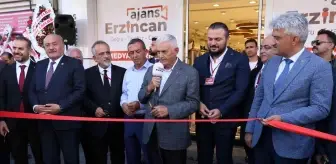 Erzincan haberleri | Binali Yıldırım, Ajans Erzincan'ın açılışını yaptı