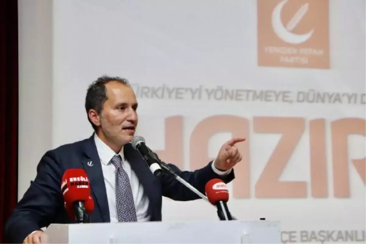 Fatih Erbakan, 6'lı masayı eleştirdi