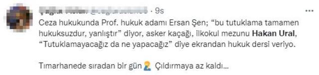 Hakan Ural'ın tutuklanan Gülşen için tartışma çıkaracak sözler: Maşa gibi kullanılıyorsun