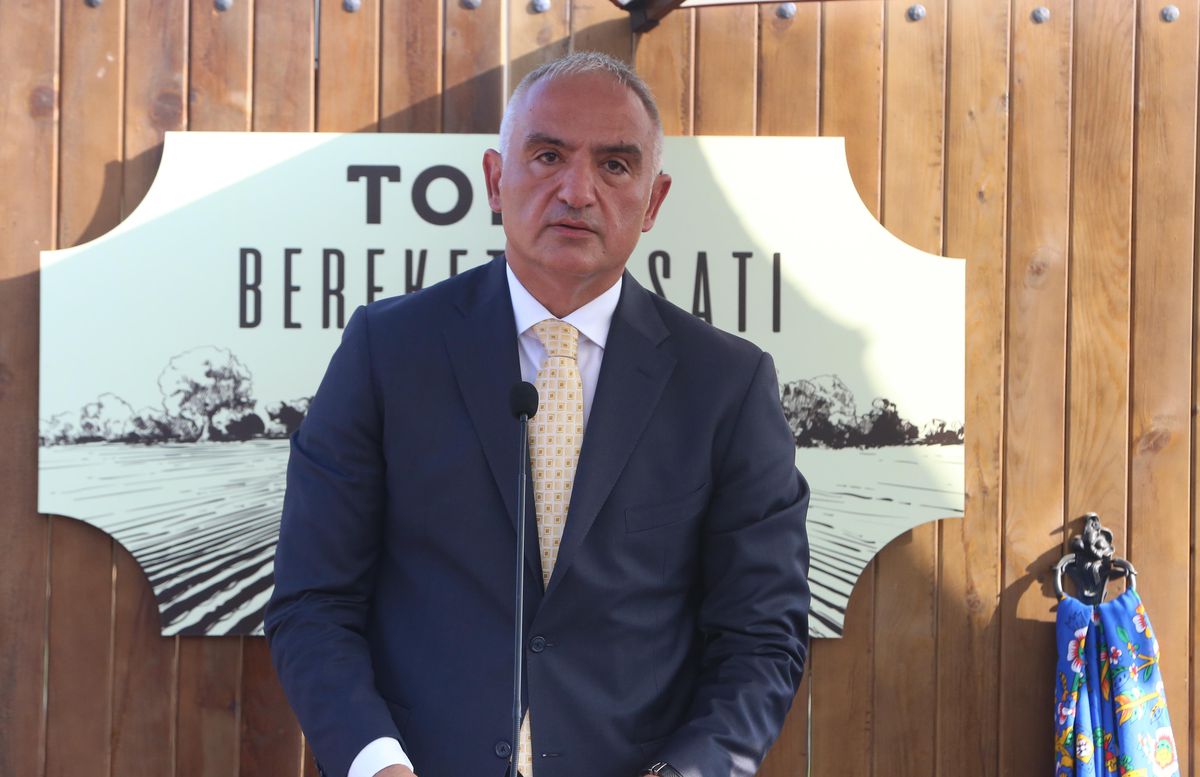 Kültür ve Turizm Bakanı Ersoy, 'Bereket Hasadı Programı'nda konuştu
