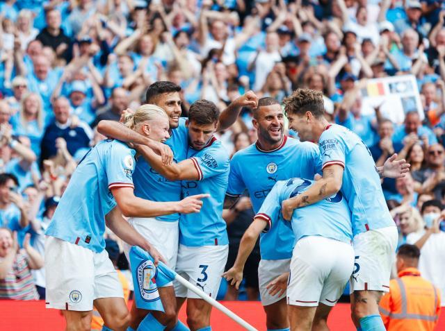 Manchester City'nin Haaland'ı var! Hat-trick yaptı, takımını 2-0'dan geri getirdi