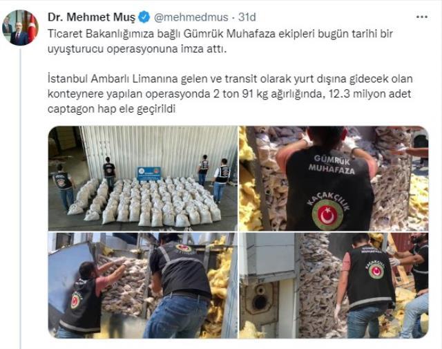 Son dakika haberi! Gümrük Muhafaza ekiplerinin düzenlediği operasyonda tonlarca uyuşturucu ele geçirildi