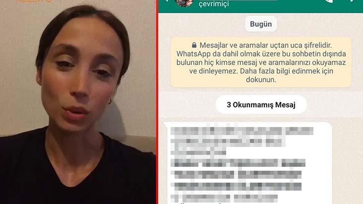 3 yıl önce ayrıldığı eski sevgilisinin tehdit mesajlarını gösterip sosyal medyadan yardım istedi: Kızını diri diri yakacağım