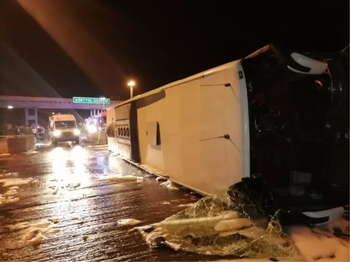 Hatay haberi! Hatay'daki otobüs kazasında yaralananlardan 16'sı taburcu edildi