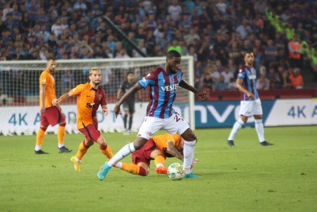 Süper Lig'de haftanın maçında Trabzonspor ile Galatasaray golsüz berabere kaldı