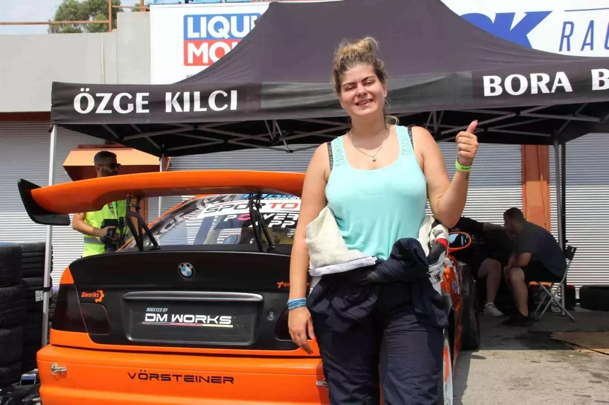 Bingöl spor haberi: Türkiye'nin tek kadın drift pilotu ile en genç pilotu pistlerde