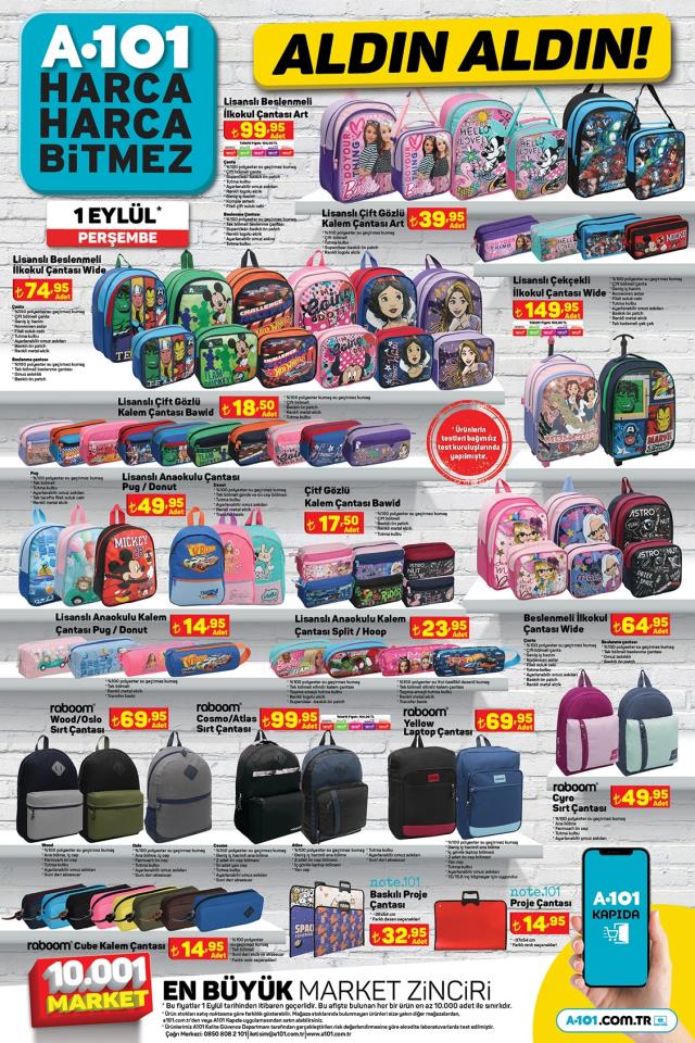 1 Eylül A101 kataloğu: A101'e gelen ürünler! A101 bu hafta katalog ürünleri neler? A101'e gelecek ürünler ve A101 fiyat listesi!
