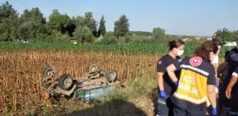 Son dakika gündem: Edirne'de tarım aracının devrildiği kazada 4 kişi yaralandı