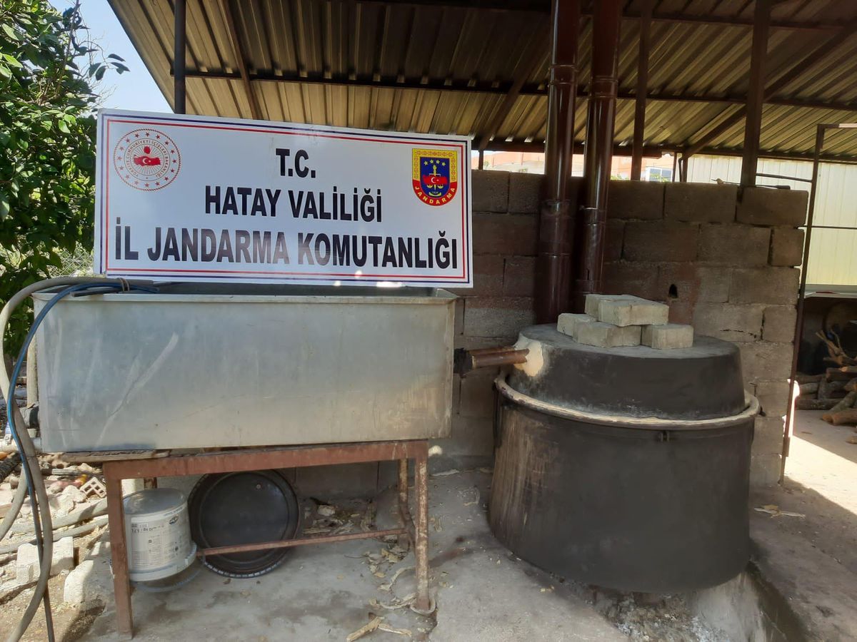 13 bin 350 litre sahte içki ele geçirildi