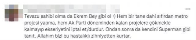 İmamoğlu'nun metrolara verdiği reklam sosyal medyayı ikiye böldü! Kendini 'süper kahraman' olarak gösterdi