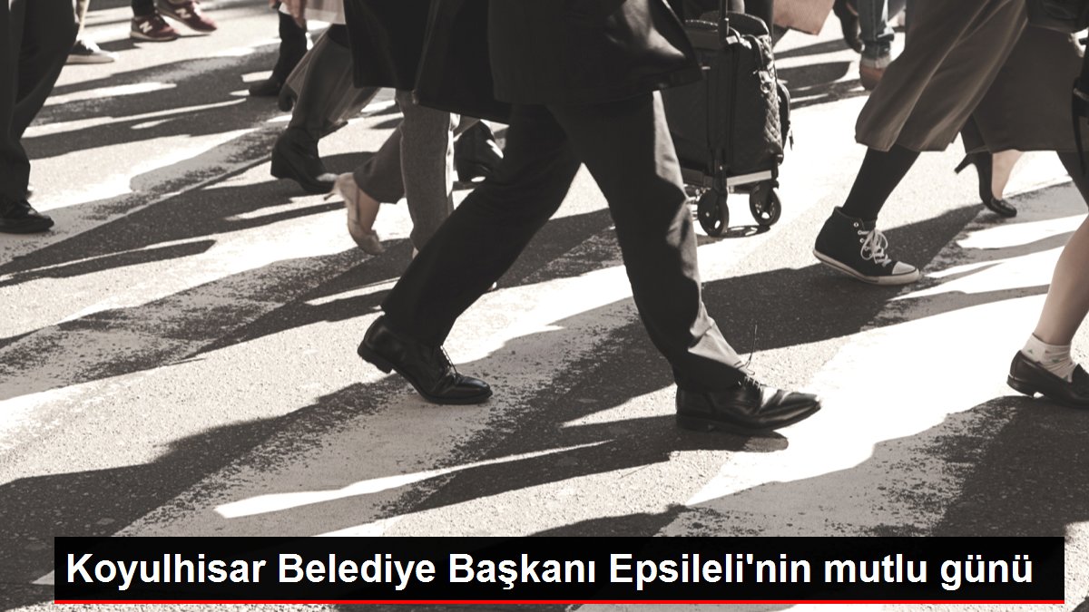 Sivas haberleri! Koyulhisar Belediye Başkanı Epsileli'nin mutlu günü